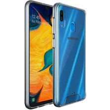 Kilifolsun - Galaxy A30 Uyumlu Kılıf Koruyucu Tatlı Sert Gard Silikon