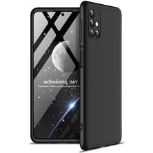 Kilifone - Galaxy M31S - Kılıf 3 Parçalı Parmak Izi Yapmayan Sert Ays Kapak