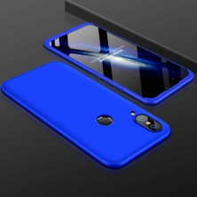 Kilifolsun - Huawei P20 Lite Uyumlu Kılıf 3 Parçalı Parmak Izi Yapmayan Sert Ays Kapak