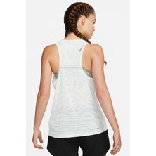 Nike Dri Fit Adv Run Division Running Reflector Tank Reflektörlü Kadın Atlet Su Yeşili