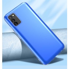 Kilifolsun - Galaxy A02S Uyumlu Kılıf Kamera Korumalı Şeffaf Slim Fit Süper Silikon Kapak