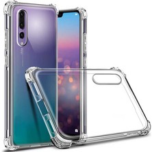 Kilifolsun - Huawei P20 Pro Uyumlu Kılıf Kenar Köşe Korumalı Nitro Anti Shock Silikon