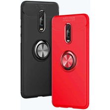 Kilifolsun - Xiaomi Mi 9t / Mi 9t Pro Uyumlu Kılıf Yüzüklü Auto Focus Ravel Karbon Silikon Kapak