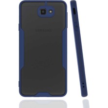 Kilifolsun - Galaxy J7 Prime / J7 Prime Iı Uyumlu Kılıf Kenarı Renkli Arkası Şeffaf Parfe Kapak