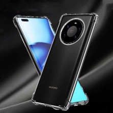 Kilifolsun - Huawei Mate 40 Pro Uyumlu Kılıf Kenar Köşe Korumalı Nitro Anti Shock Silikon