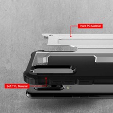 Kilifolsun - Huawei P30 Uyumlu Kılıf Çift Katman Zırh Tank Crash Military Kapak