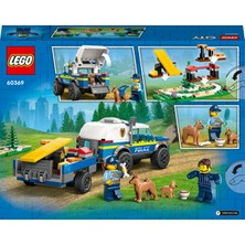 LEGO City Mobil Polis Köpeği Eğitimi 60369 - 5 Yaş ve Üzeri Çocuklar Için Oyuncak Yapım Seti (197 Parça)