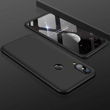 Kilifone - Huawei P20 Lite - Kılıf 3 Parçalı Parmak Izi Yapmayan Sert Ays Kapak