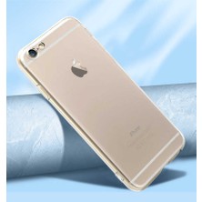 Kilifolsun - iPhone 6 / 6s Uyumlu Kılıf Kamera Korumalı Şeffaf Slim Fit Süper Silikon Kapak