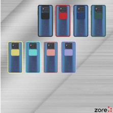 Kilifolsun - Xiaomi Poco X3 / Poco X3 Nfc / Poco X3 Pro Uyumlu Kılıf Slayt Sürgülü Arkası Buzlu Lensi Kapak