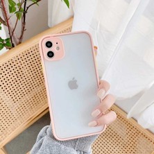 Kilifolsun - iPhone x Uyumlu Kılıf Arkası Buzlu Renkli Düğmeli Hux Kapak