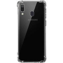 Kilifolsun - Galaxy A01 Uyumlu Kılıf Kenar Köşe Korumalı Nitro Anti Shock Silikon