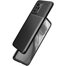 Kilifolsun - Xiaomi Poco X3 Gt Uyumlu Kılıf Auto Focus Negro Karbon Silikon Kapak