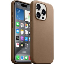 Kilifolsun - iPhone 15 Pro Uyumlu Kılıf Kablosuz Şarj Destekli Mikro Fiber Optimal Magsafe Kapak