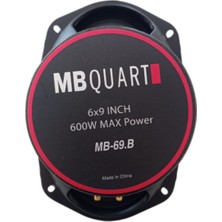 MB Quart 6x9 Midrange Hoparlör 1 Adet