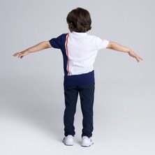 EMR Kids Triko  Pamuk Polo Yaka Fermuarlı T-Shirt