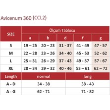 Avicenum Ccl2 Phlebo 360 Ad Orta Basınç Dizaltı Varis Çorabı Burnu Açık