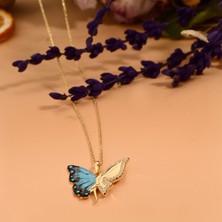 ÇGK KUYUMCULUK  Kelebek Altın Kolye  CGKKLY104