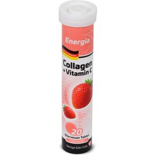 Energia Energıa® Kadınlar Için Kolajen ve Vitamin C Içeren Efervesan Tablet