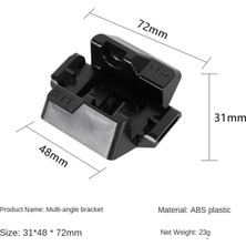 Humble Çok Açılı Braket Için Panoramik Taban 360 Derece Halkalı Tripod Adaptörü (Yurt Dışından)