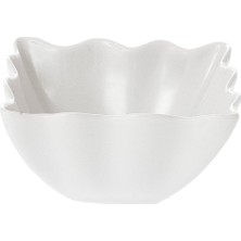 İpek Porselen 6 Adet Porselen Kase & Çerezlik 9 Cm