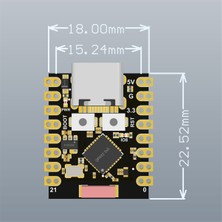 Humble ESP32-C3 Geliştirme Kartı ESP32 Supermini Geliştirme Kartı ESP32 Geliştirme Kartı Wifi Bluetooth (Yurt Dışından)