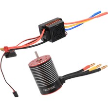 Humble 3650 5200KV Fırçasız Motor ve 60A Fırçasız Esc Su Geçirmez 1:10 1/10 Rc Kamyon Araba Tekne Modeli (Yurt Dışından)