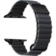 Cupcase ​​​watch 42MM Uyumlu Krd-78 Pu Deri Kordon Strap Kayış Zore - Lacivert