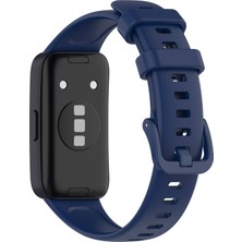 Cupcase Huawei Band 8 Uyumlu Klasik Kordon Zore - Mor