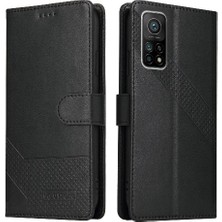 BDT Boutique Xiaomi 10T Pro Darbeye Kickstand Üç Kart Yuvaları 4 Için Flip Case (Yurt Dışından)