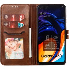 BDT Boutique Cüzdan Kılıf Samsung Galaxy A60/M40 Kabartmalı Tüm Yuvarlak Koruma Kartı (Yurt Dışından)