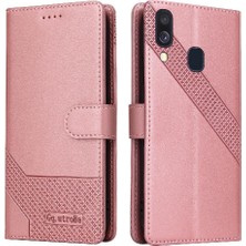 BDT Boutique Samsung Galaxy A40 Kickstand Üç Kart Yuvaları Darbeye 4 Için Flip Case (Yurt Dışından)