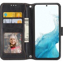 BDT Boutique Samsung Galaxy A25 5g Kickstand Pu Deri Kayış Kartı Için Flip Case (Yurt Dışından)