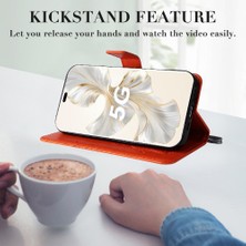 BDT Boutique Onur Için Kılıf 100 Pro Manyetik Kapak Darbeye Kapak Flip Kickstand Pu (Yurt Dışından)