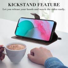 BDT Boutique Samsung Galaxy M54 Flip Kickstand Için Kılıf Kart Yuvası Standı ile Darbeye (Yurt Dışından)