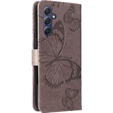 BDT Boutique Samsung Galaxy M54 Flip Kickstand Için Kılıf Kart Yuvası Standı ile Darbeye (Yurt Dışından)