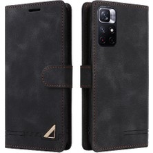 BDT Boutique Xiaomi Redmi Not 11 Için Flip Case 5g Kapak Çevirin Darbeye Cüzdan Basit (Yurt Dışından)