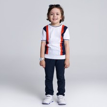 EMR Kids %100 Pamuk Bisiklet Yaka T-Shirt