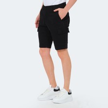 Slazenger EARNINGS Erkek Şort Siyah