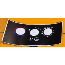 İTHAL Opel Vectra B Manuel Kalorifer Tuş Takımı Etiketi