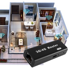 Humble Mini 3g/4g Wifi Yönlendirici RJ45 USB Kablosuz Yönlendiriciler Taşınabilir Yönlendirici 2412-2483MHZ USB Kablosu ile Harici Arayüz (Yurt Dışından)