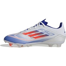 Adidas F50 League FgMg Unisex Beyaz Krampon (Çim Zemin) IE0601
