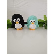 Design By Oykum 2'li Amigurumi Oyuncak Penguenler Uyku Arkadaşı