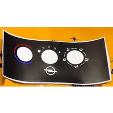 İTHAL Opel Vectra B Manuel Kalorifer Tuş Takımı Etiketi