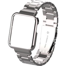 Teleplus Xiaomi Mi Watch Lite Kordon Metal Sıralı KRD60 Kordon