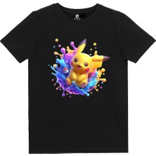 Pikachu Baskılı T-Shirt
