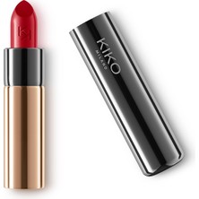 KikoMilano Ruj - Gossamer Emotion Creamy Lipstick - 113 Pearly Tulip Red