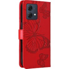 YH Mall Motorola Moto G84 5g Flip Kickstand Manyetik Kapak Darbeye Pu (Yurt Dışından)