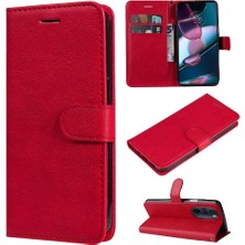 YH Mall Motorola Kenar X30 Için Flip Case Kart Yuvası ile Yüksek Kaliteli Deri Katı (Yurt Dışından)