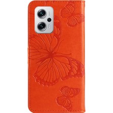 YH Mall Xiaomi Redmi Için Not 11 Pro Artı 5g Kart Yuvası Standı ile Flip Pu (Yurt Dışından)